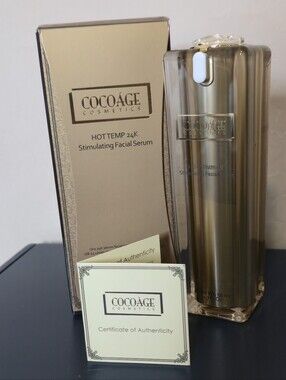 Cocoage Hot Temp 24K Stimulating Facial Serum — NIB NEW